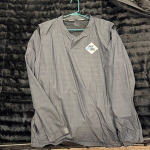 Nike Gray Men's Lightweight Baseball Jacket